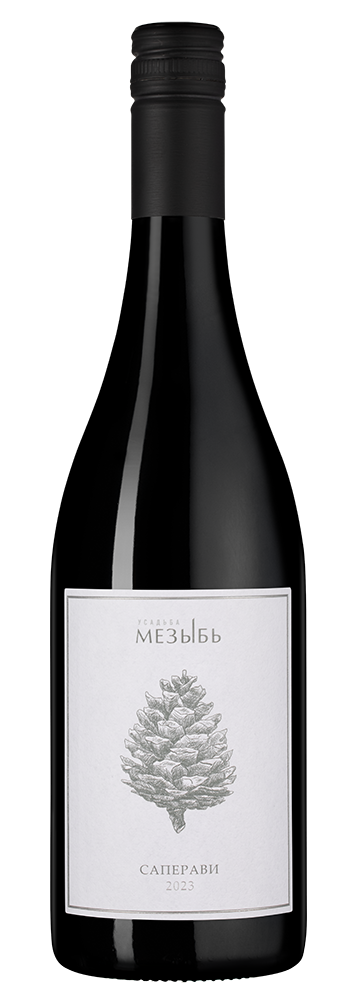 Вино Шишка. Саперави, Мезыбь, 2023, (148961), Россия, Кубань, красное, сухое, 0.75 л, Шишка. Саперави, цена 1990 рублей