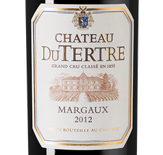 Вино Chateau du Tertre, (139423), красное сухое, 2012 г., 0.75 л, Шато дю Тертр цена 12990 рублей