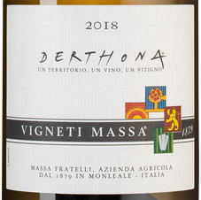 Вино Derthona, (124968), белое сухое, 2018 г., 0.75 л, Дертона цена 7290 рублей