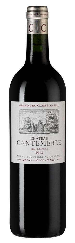 Вино Chateau Cantemerle (Haut-Medoc), 2012, (158756), Франция, Бордо, красное, сухое, 0.75 л, Шато Кантмерль, цена 9990 рублей