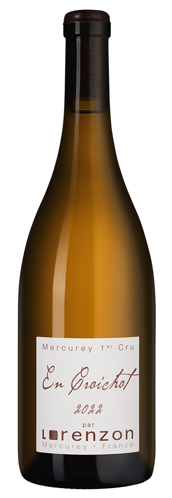 Вино Mercurey Premier Cru Les Croichots, Bruno Lorenzon, 2022, (154615), Франция, Бургундия, белое, сухое, 0.75 л, Меркюре Премье Крю Ле Круашо, цена 22490 рублей