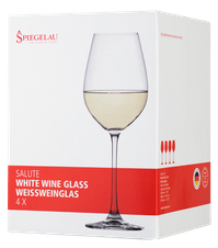 для белого вина Набор из 4-х бокалов  Spiegelau Salute для белого вина, (140566), Германия, 0.465 л, Бокал Салют для белого вина цена 4760 рублей