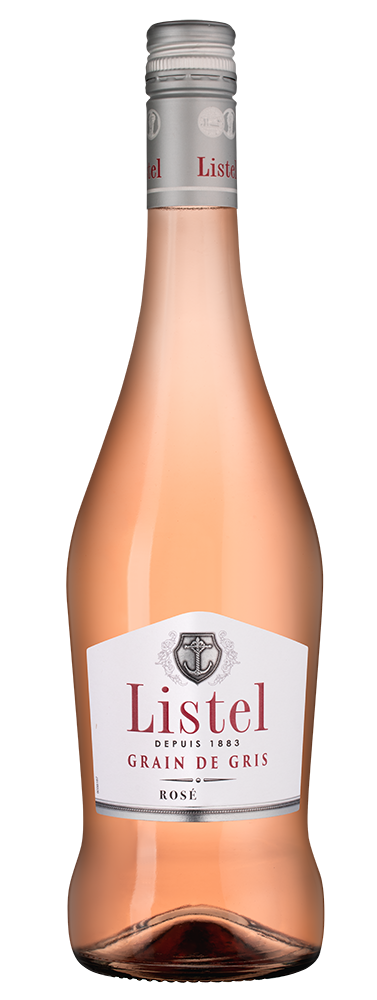 Вино Grain de Gris, Listel, 2023, (150265), Франция, Лангедок-Руссильон, розовое, сухое, 0.75 л, Грен де Гри, цена 2390 рублей