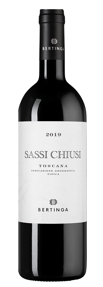 Вино Sassi Chiusi, Bertinga, 2019, (149030), Италия, Тоскана, красное, сухое, 0.75 л, Сасси Кьюзи, цена 6990 рублей