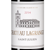 Вино 2014 года урожая Chateau Lagrange