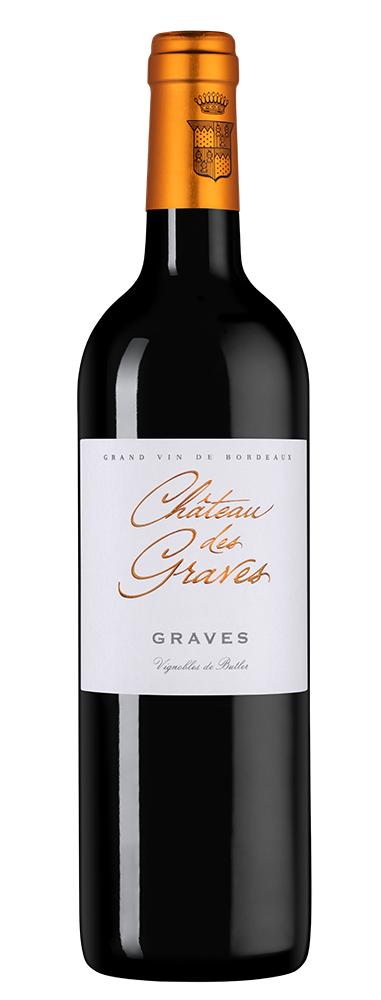 Вино Chateau des Graves Rouge (Graves), Vignobles Butler, 2017, (149688), Франция, Бордо, красное, сухое, 0.75 л, Шато де Грав Руж, цена 4790 рублей