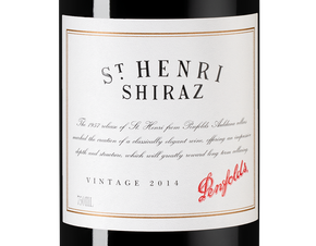 Вино Penfolds St Henri Shiraz, (119244), красное сухое, 2016, 0.75 л, Пенфолдс Сэнт Генри Шираз цена 24990 рублей