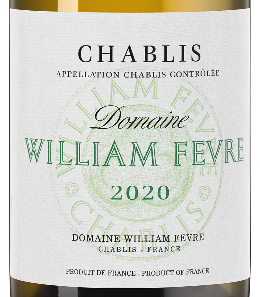 Вино Chablis, William Fevre, 2020, (136807), Франция, Бургундия, белое, сухое, 0.75 л, Шабли, цена 7493 рублей