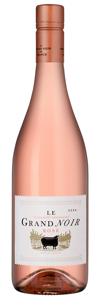 Вино Le Grand Noir Rose, 2024, (157561), Франция, Лангедок-Руссильон, розовое, сухое, 0.75 л, Ле Гран Нуар Розе, цена 2140 рублей