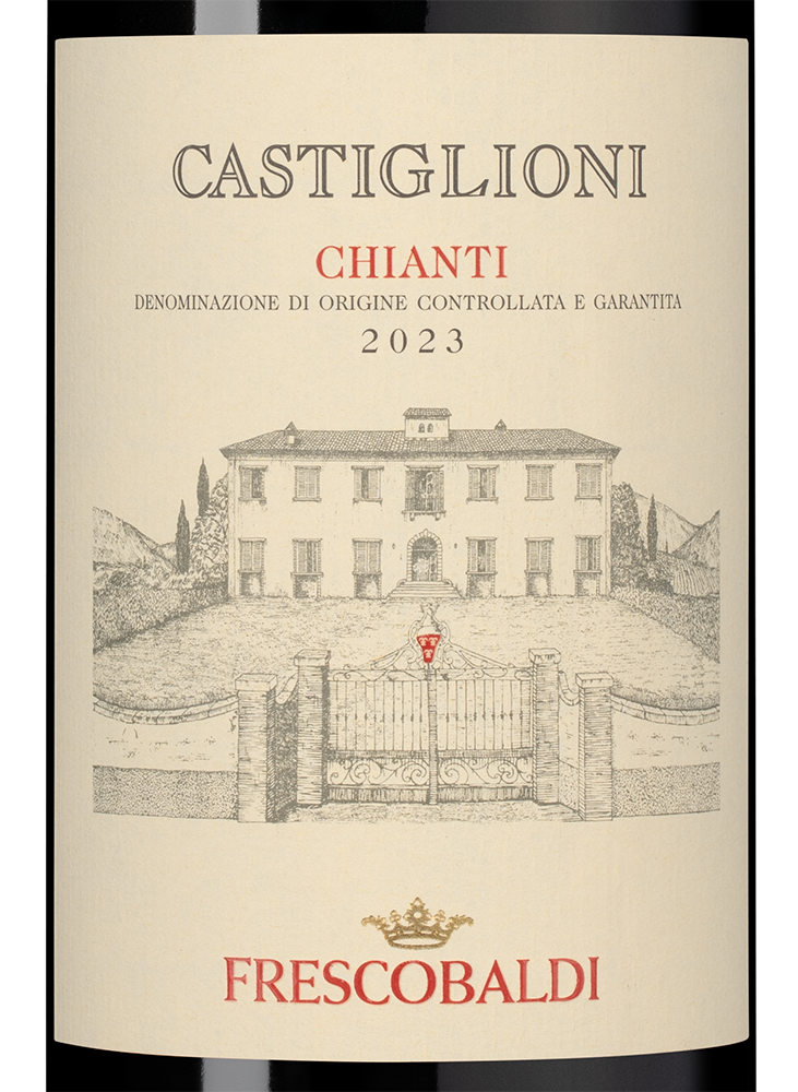 Вино Chianti Castiglioni, Frescobaldi, 2023, (150473), Италия, Тоскана, красное, сухое, 0.75 л, Кьянти Кастильони, цена 2243 рублей