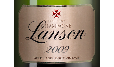 Шампанское Lanson Gold Label Brut Vintage, (111265), gift box в подарочной упаковке, белое брют, 2009 г., 0.75 л, Голд Лейбл Винтаж Брют цена 17990 рублей