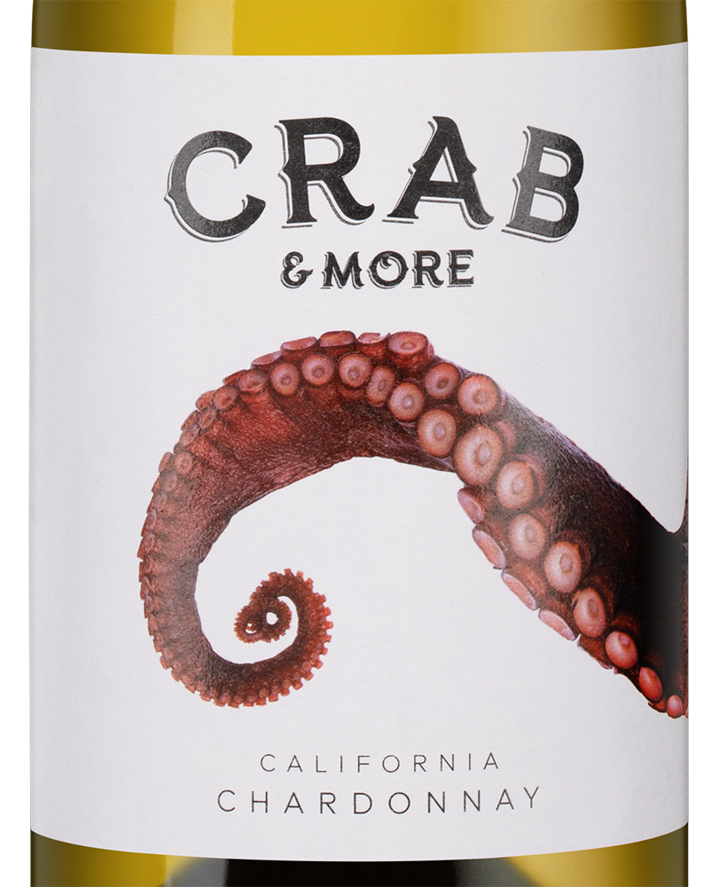 Вино Crab & More Chardonnay, Bronco Wine Company, (151546), Соединенные Штаты Америки, Калифорния, белое, полусухое, 0.75 л, Краб энд Мо Шардоне, цена 2290 рублей