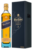 Крепкие напитки Johnnie Walker Blue Label в подарочной упаковке