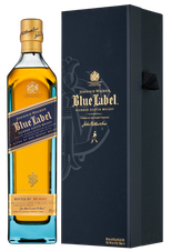 Виски Johnnie Walker Blue Label в подарочной упаковке, (148090), gift box в подарочной упаковке, Купажированный, Соединенное Королевство, 0.7 л, Джонни Уокер Блю Лейбл цена 31990 рублей