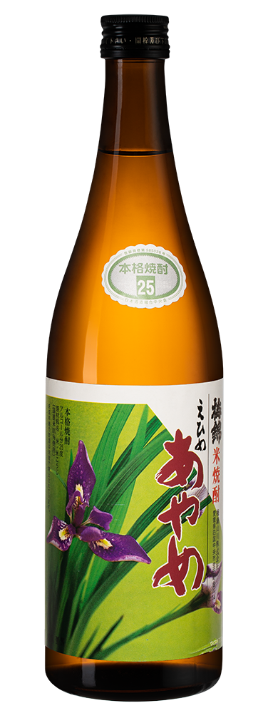 Сётю Umenishiki Ayame 25, 0.72л, (121857), Япония, Эхимэ, 0.72 л, Умэнисики Аямэ 25, цена 4990 рублей