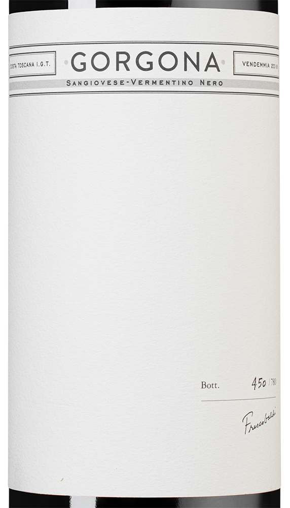Вино Gorgona Rosso, Frescobaldi, 2018, (128666), Италия, Тоскана, красное, сухое, 0.75 л, Горгона Россо, цена 59990 рублей