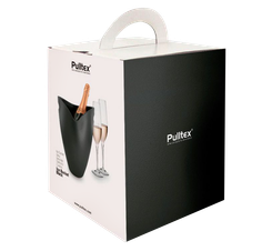 Ведерки Ведерко для льда Pulltex Ice Bucket Black, (135596), gift box в подарочной упаковке, Испания, Ведерко для льда Pulltex Ice Bucket Black цена 3990 рублей