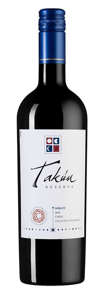 Вино Takun Merlot Reserva, Caliterra, 2021, (140082), Чили, Центральная Долина, красное, сухое, 0.75 л, Такун Мерло Ресерва, цена 1740 рублей