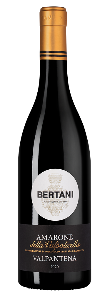 Вино Amarone della Valpolicella Valpantena, Bertani, 2020, (144694), Италия, Венето, красное, полусухое, 0.75 л, Амароне делла Вальполичелла Вальпантена, цена 9793 рублей