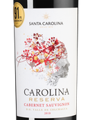 Красное вино региона Центральная Долина Carolina Reserva Cabernet Sauvignon