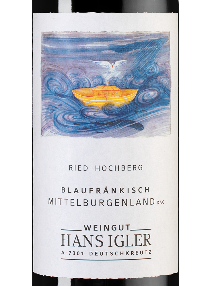 Вино Blaufrankisch Ried Hochberg, Hans Igler, 2019, (136197), Австрия, Бургенланд, красное, сухое, 0.75 л, Блауфренкиш Рид Хохберг, цена 5490 рублей