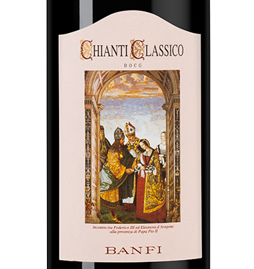 Вино Chianti Classico, Banfi, 2023, (157298), Италия, Тоскана, красное, сухое, 0.75 л, Кьянти Классико, цена 4490 рублей