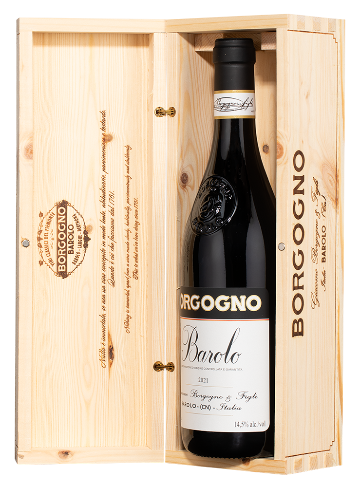 Вино Barolo, Borgogno, 2021, (156559), Италия, Пьемонт, красное, сухое, 0.75 л, Бароло, цена 22990 рублей