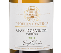 Вино Шардоне белое сухое Chablis Grand Cru Vaudesir