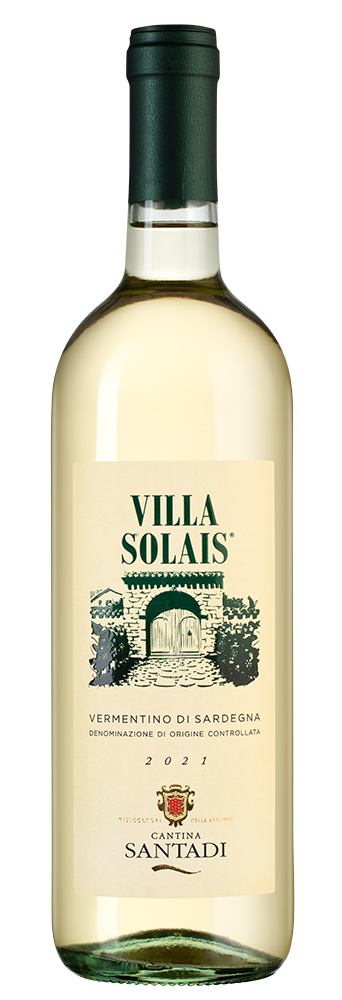 Вино Villa Solais, Santadi, 2021, (136685), Италия, Сардиния, белое, сухое, 0.75 л, Вилла Солаис, цена 3290 рублей