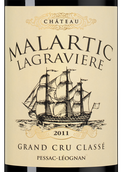 Вина категории Qualitatswein Chateau Malartic-Lagraviere