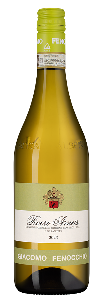 Вино Roero Arneis, Giacomo Fenocchio, 2023, (147800), Италия, Пьемонт, белое, сухое, 0.75 л, Роэро Арнеис, цена 5990 рублей