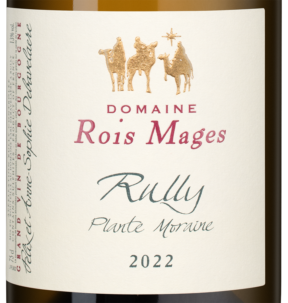 Вино Rully Plante Moraine, Domaine Rois Mages, 2022, (155982), Франция, Бургундия, белое, сухое, 0.75 л, Рюлли Плант Морен, цена 11190 рублей