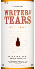 Виски Writers' Tears Red Head  в подарочной упаковке, (132184), gift box в подарочной упаковке, Односолодовый, Ирландия, 0.7 л, Райтерз Тирз Ред Хэд цена 8990 рублей