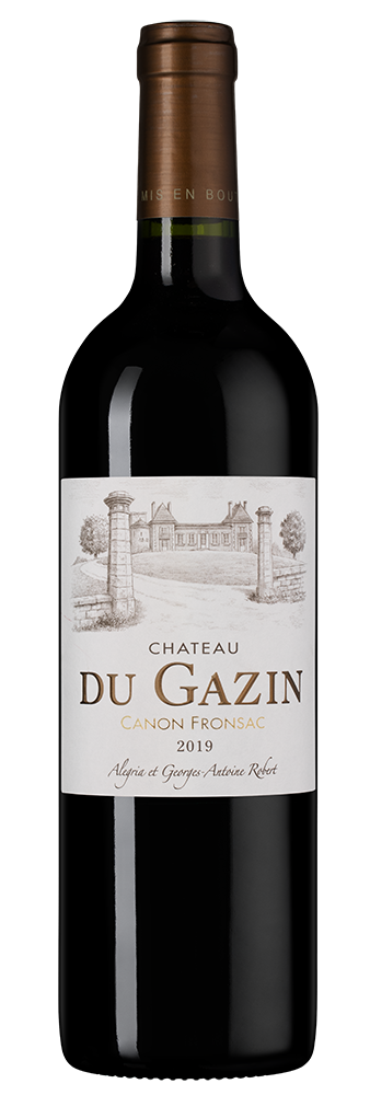 Вино Chateau du Gazin (Canon Fronsac), 2019, (146015), Франция, Бордо, красное, сухое, 0.75 л, Шато дю Газан, цена 4490 рублей