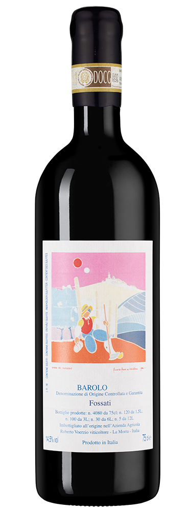Вино Barolo Fossati, Roberto Voerzio, 2020, (151472), Италия, Пьемонт, красное, сухое, 0.75 л, Бароло Фоссати, цена 107490 рублей