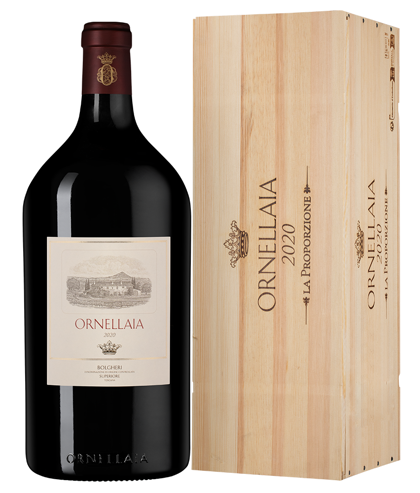 Вино Ornellaia, 2020, 3л, (145590), Италия, Тоскана, красное, сухое, 3 л, Орнеллайя, цена 449990 рублей