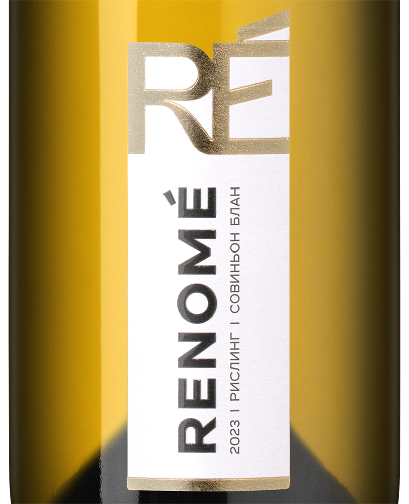 Вино Renome Рислинг/Совиньон Блан, Скалистый Берег, 2023, (153996), Россия, Кубань, белое, сухое, 0.75 л, Реноме Рислинг/Совиньон Блан, цена 1290 рублей