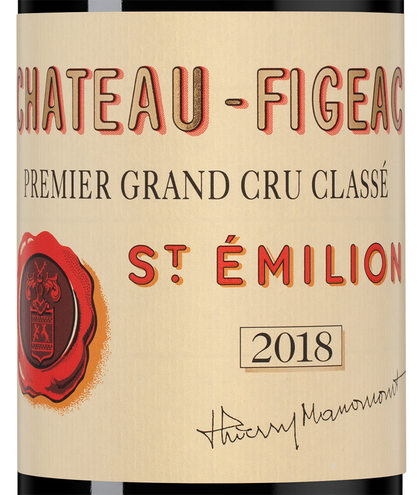 Вино Chateau Figeac (Saint-Emilion), 2018, (141237), Франция, Бордо, красное, сухое, 0.75 л, Шато Фижак, цена 99990 рублей
