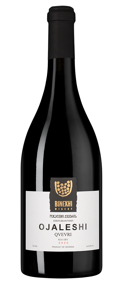 Вино Ojaleshi Qvevri, Binekhi, 2020, (137156), Грузия, Самегрело, красное, сухое, 0.75 л, Оджалеши Квеври, цена 5990 рублей