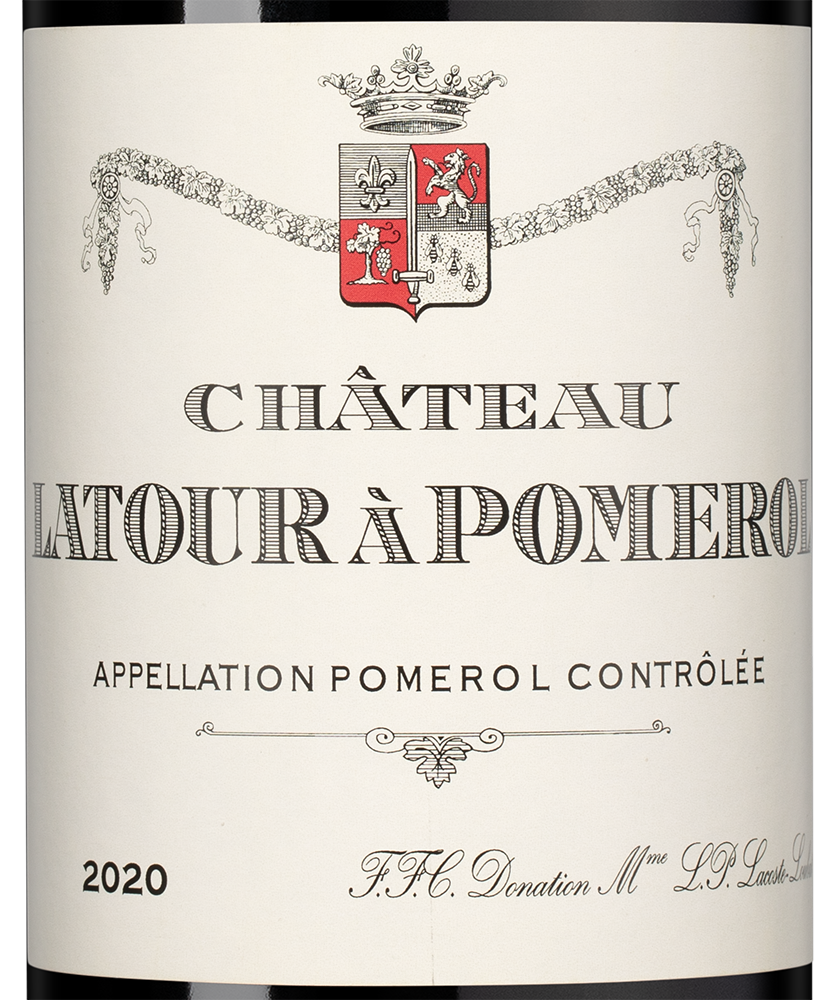 Вино Chateau Latour a Pomerol, 2020, (133433), Франция, Бордо, красное, сухое, 0.75 л, Шато Латур а Помроль, цена 24990 рублей