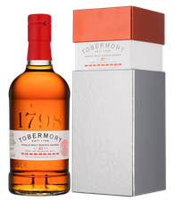 Виски Tobermory Aged 21 Years  в подарочной упаковке, (143903), gift box в подарочной упаковке, Односолодовый 21 год, Шотландия, 0.7 л, Tobermory Aged 21 Years цена 64990 рублей