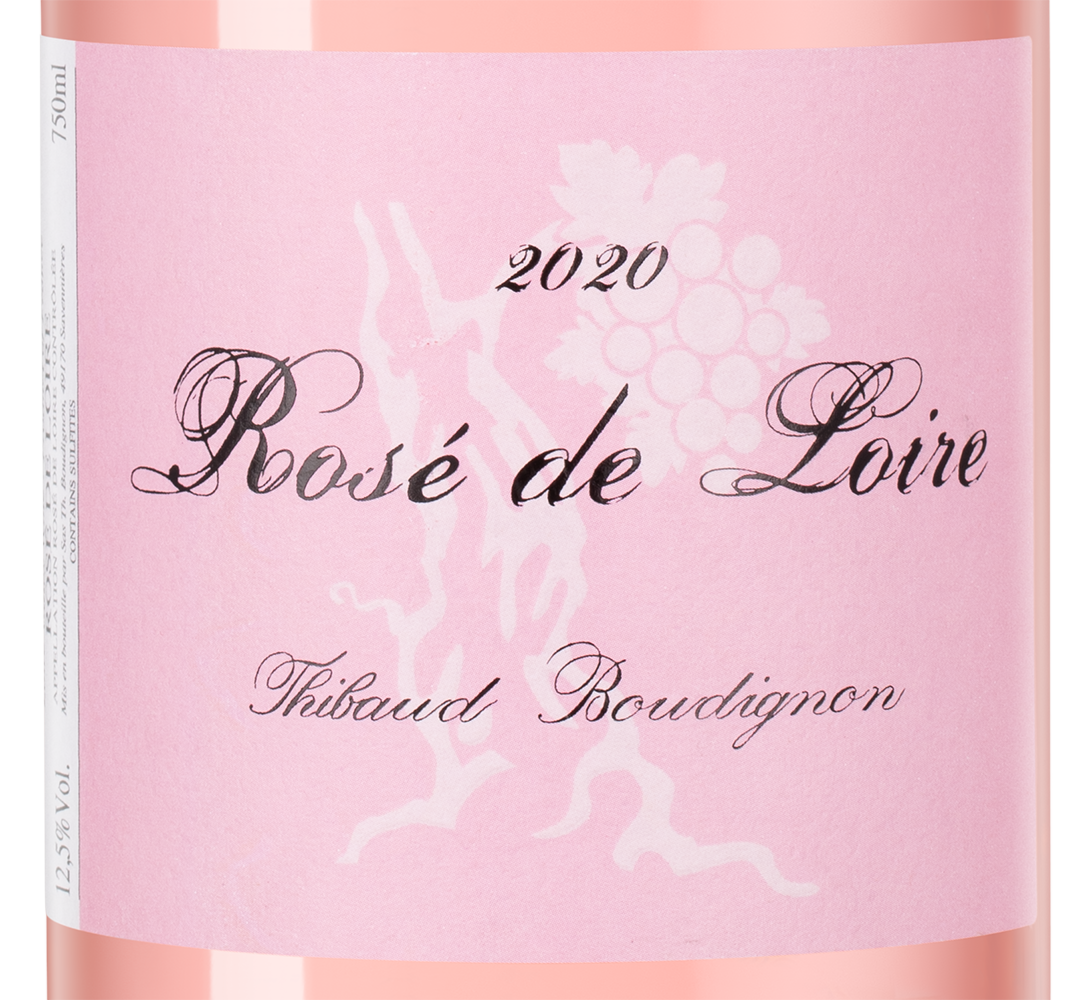 Вино Rose de Loire, Thibaud Boudignon, 2020, (127654), Франция, Долина Луары, розовое, сухое, 0.75 л, Розе де Луар, цена 6490 рублей
