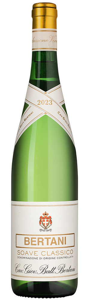 Вино Soave-Bertani, 2023, (152692), Италия, Венето, белое, полусухое, 0.75 л, Соаве-Бертани, цена 5990 рублей