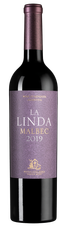 Вино Malbec La Linda, (124593), красное сухое, 2019 г., 0.75 л, Мальбек Ла Линда цена 1740 рублей