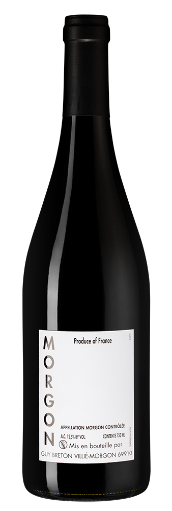 Вино Morgon, Domaine Guy Breton, 2022, (155287), Франция, Бургундия, красное, сухое, 0.75 л, Моргон, цена 7490 рублей
