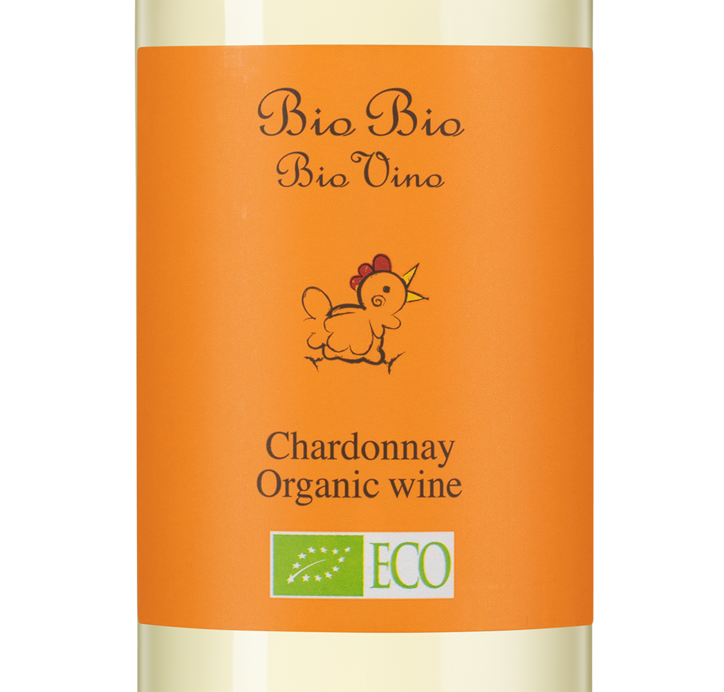 Вино Bio Bio Chardonnay, 2022, (143941), Италия, белое, полусухое, 0.75 л, Био Био Шардоне, цена 1790 рублей