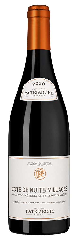 Вино Cote de Nuits-Villages, Patriarche, 2020, (154468), Франция, Бургундия, красное, сухое, 0.75 л, Кот де Нюи-Вилляж, цена 7790 рублей