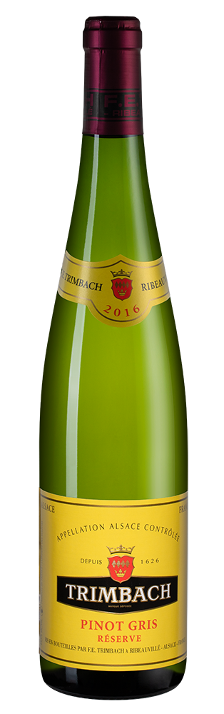 Вино Pinot Gris Reserve, Trimbach, 2016, (116375), Франция, Эльзас, белое, сухое, 0.75 л, Пино Гри Резерв, цена 7490 рублей
