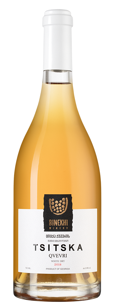 Вино Tsitska Qvevri, Binekhi, 2018, (131654), Грузия, Имеретия, белое, сухое, 0.75 л, Цицка Квеври, цена 5690 рублей