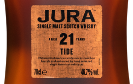 Виски с острова Джура Isle of Jura Tide Time 21 Years в подарочной упаковке